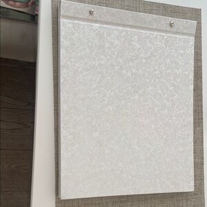 White Textured Photo Album 12 x 15